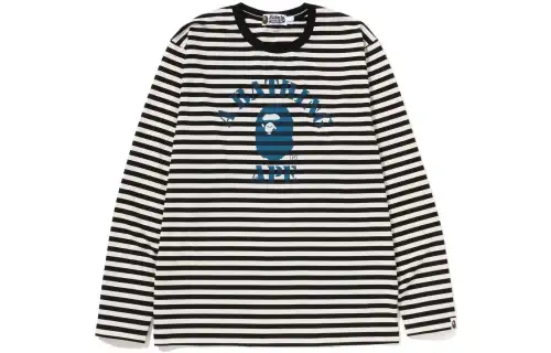 Bape Discharge College Hoop L/S Tee