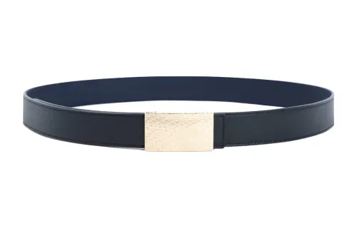 DIOR Cow Leather Belts Men's Width 3.5cm