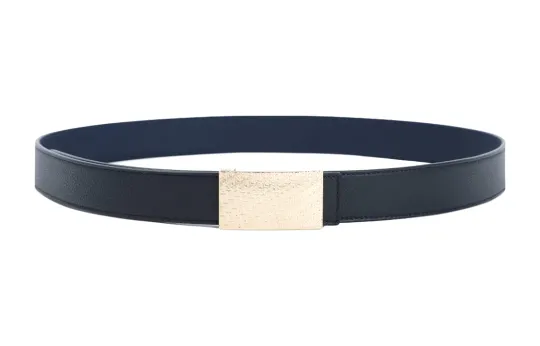 DIOR Cow Leather Belts Men's Width 3.5cm