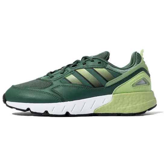 Adidas Originals ZX 1K Boost 2.0 Running Shoes Unisex Low-top Green