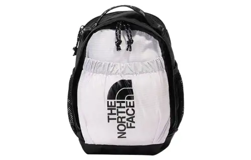 THE NORTH FACE 4.6L Backpack Outdoor Bag Polyester Light Purple & Black Unisex