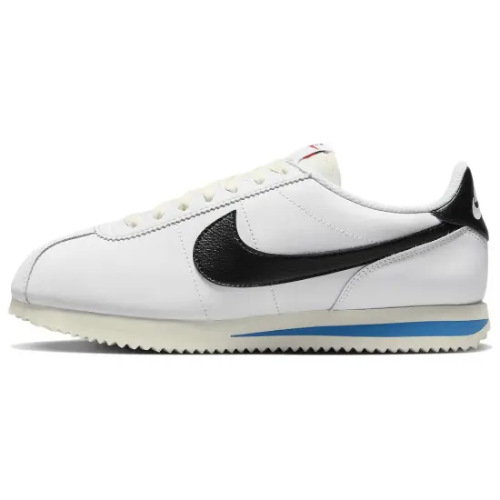 Nike Cortez White Black Light Photo Blue Women's