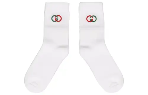 GUCCI G Shoe Accessories Unisex White