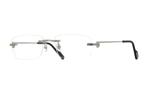 CARTIER Rectangular Eyeglass Frames Men's