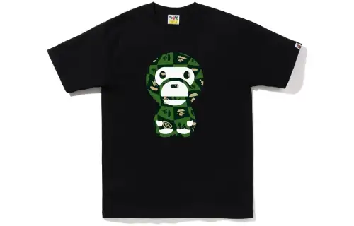 Bape Distortion Big Baby Milo Tee