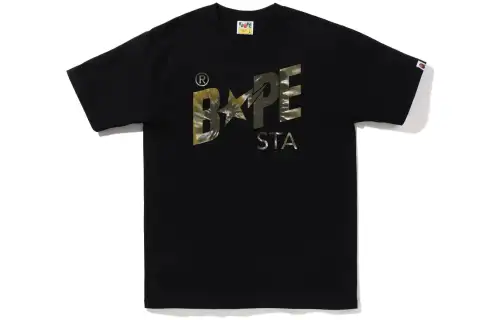 Bape Tie Dye Bape Sta Logo Tee