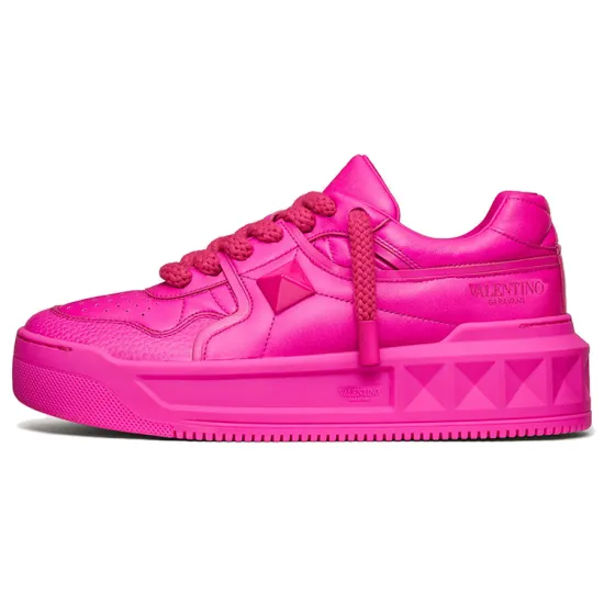Valentino Garavani One Stud XL Leather Sneakers