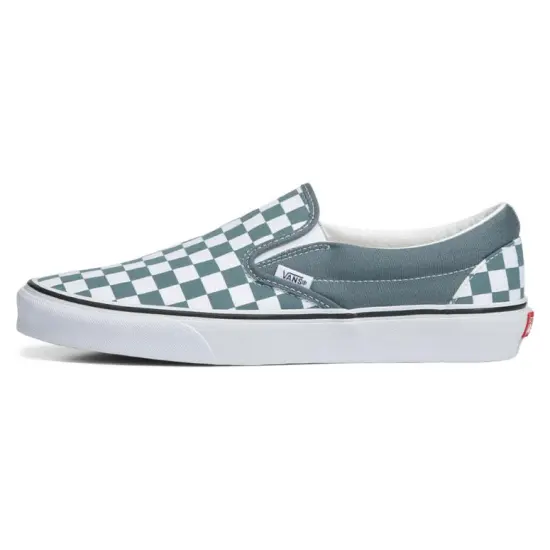 Slip On Classic Vans 'Checkerboard   Grey White'