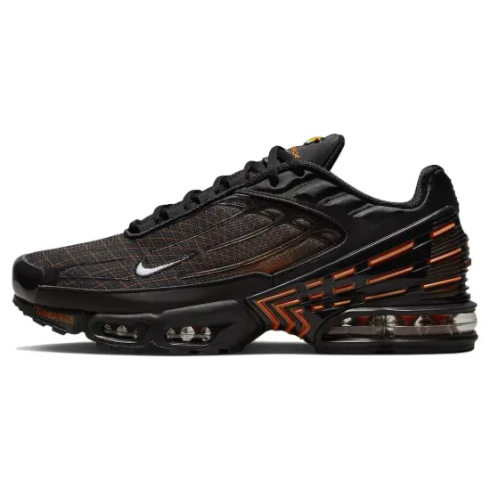Nike Air Max Plus 3 Black Orange Spirograph