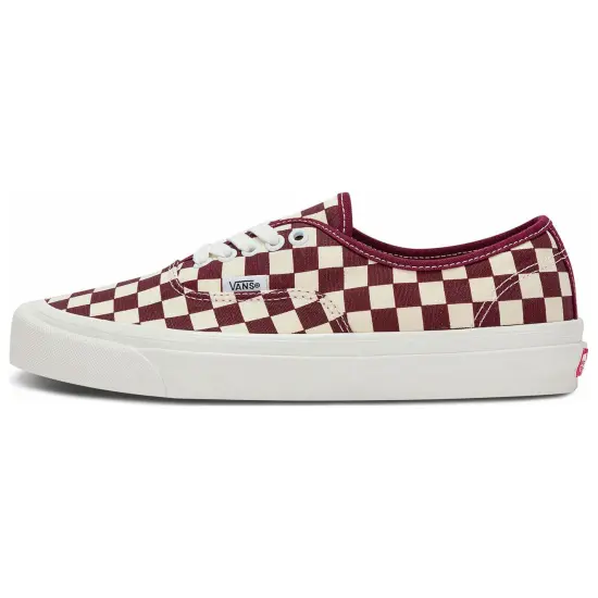 Vans Style 44 Skateboarding Shoes Unisex Low-top White/red