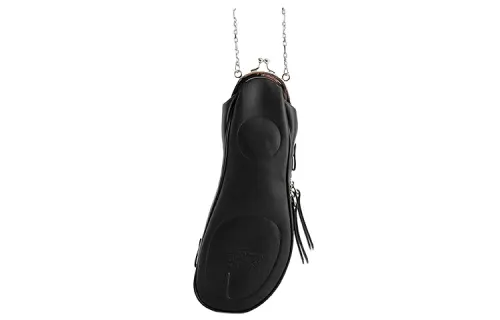 Maison Margiela Cow Leather Crossbody Bag, Shoulder Bag Women's Black