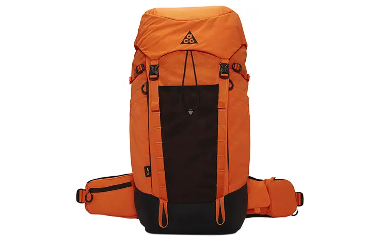 Nike Fabric Backpack Unisex Orange/Black