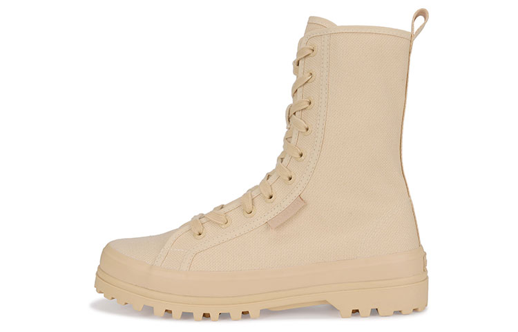 SUPERGA Диски Альпина толстая Упражнения с тонким дном высокий жизнь для отдыха обувь женский абрикос