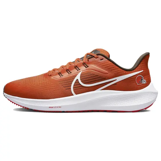 Nike Air Zoom Pegasus 39 Running Shoes Men Low-top Orange-brown/white