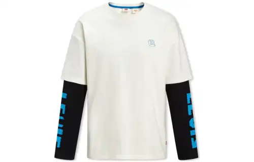 Levis FW22 T Shirt Unisex White