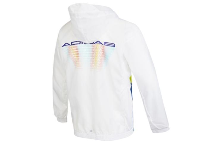 Мужская куртка adidas (белая) — фото 2
