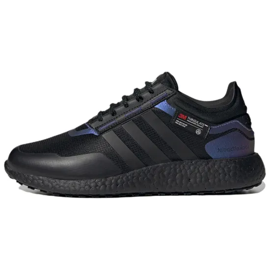 Adidas Rocket Boost Running Shoes Unisex Low-top Black/Blue