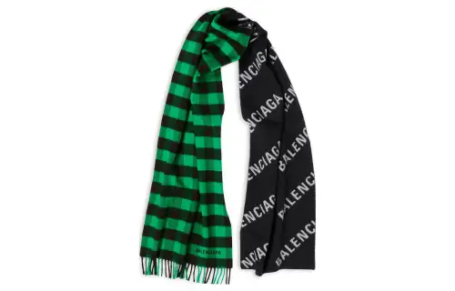 【Best of: PromotionsPrevious Season】reversible logo-print scarf