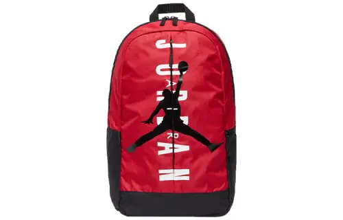 Jordan Polyester Backpack Regular Unisex Black/Red