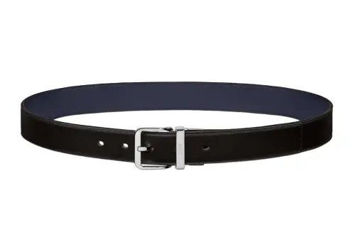 DIOR Logo Engraved Reversible Belt