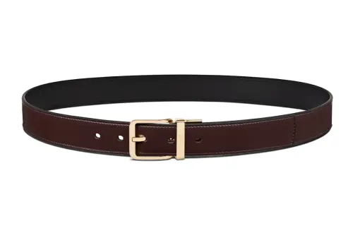 DIOR Fashion Comfortable Pin Buckle Cow Leather Belts Men's Black/Brown Width 3cm