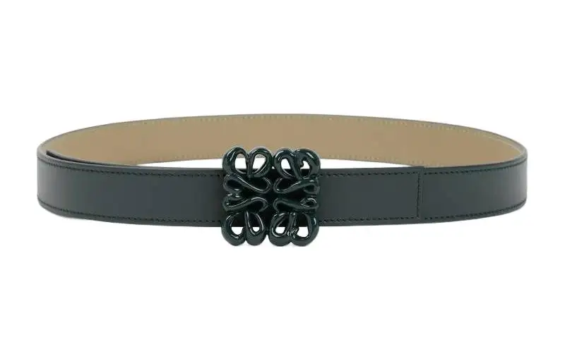 LOEWE Cow Leather Belts Women's Width 3cm