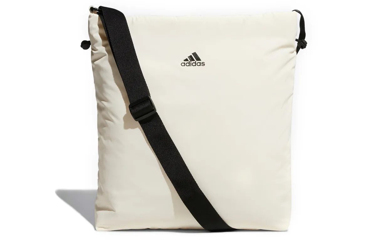 Adidas Recycled Polyester Sports Bag, Shoulder Bag, Crossbody Bag, Handbag Regular Unisex Pink White