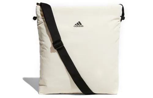 Adidas Recycled Polyester Sports Bag, Shoulder Bag, Crossbody Bag, Handbag Regular Unisex Pink White