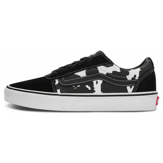 Vans Ward Skateboarding Shoes Women's Low-top Black/white