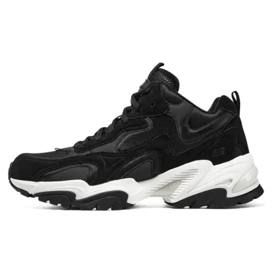 Skechers Stamina Shoes 'Black White'