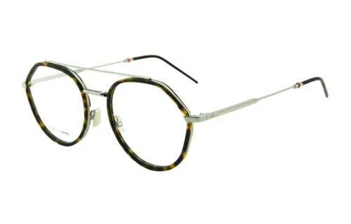 DIOR Plate And Metal Round Eyeglass Frame Women's