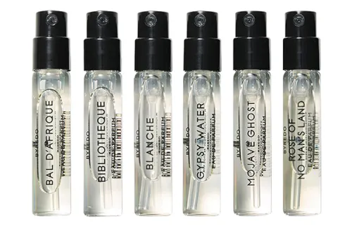 Byredo Perfume Sample Set 2ml*6 Super Cedar No Man's Land Rose Pure Era