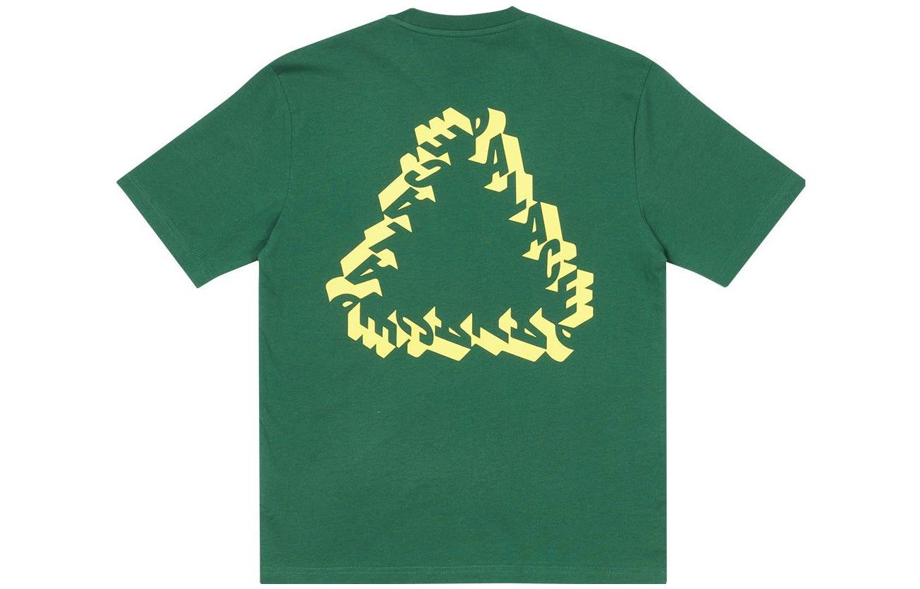 Мужская футболка Palace PALACE FW22 Nein Fuss T-Shirt Logo (зеленая)