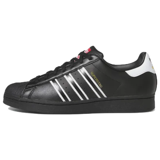 Adidas Originals Superstar Skateboard Shoes Men Low-top Black/white