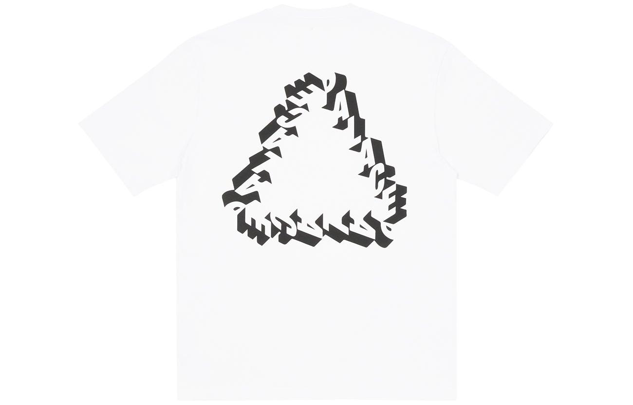 Мужская футболка Palace PALACE FW22 Nein Fuss T-Shirt White Logo (белая)