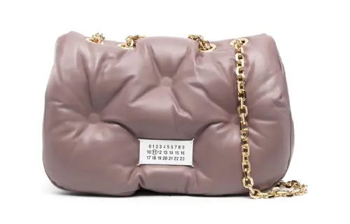 Maison Margiela Calfskin Shoulder Bag Women's Purple