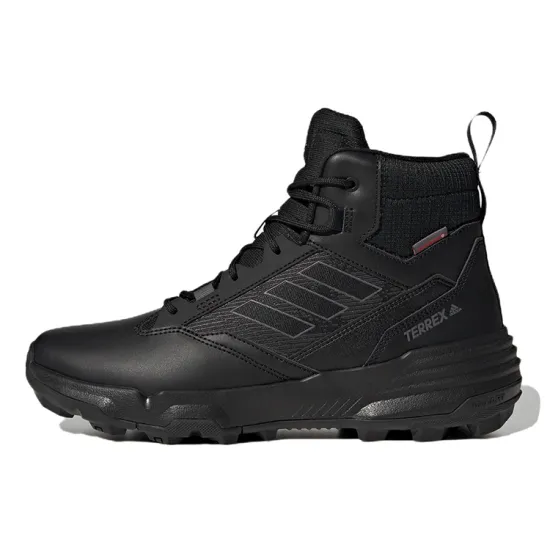 adidas Terrex Unity Leather Mid Cold.RDY 'Triple Black'