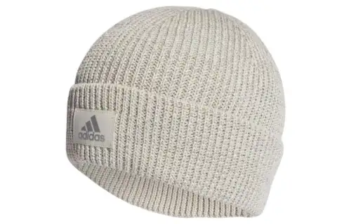 Adidas Nylon, Wool, Polyester, Viscose Beanies Unisex Gray