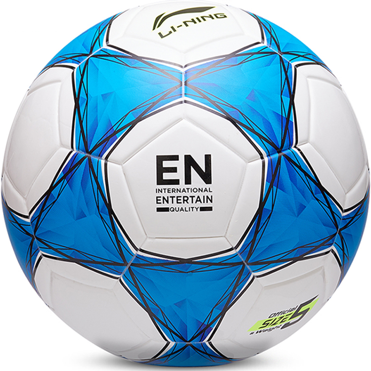 Li Ning Size 4 Ball Kids’ Soccer Kids’ White Blue