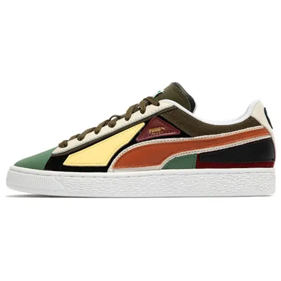 Puma Suede 'Layers - Deep Olive Warm Chestnut'