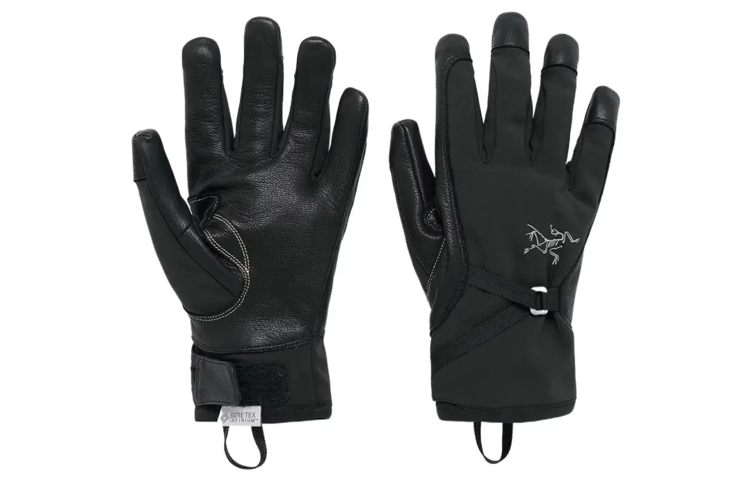 Arc'teryx Leather Sports Gloves Unisex Black