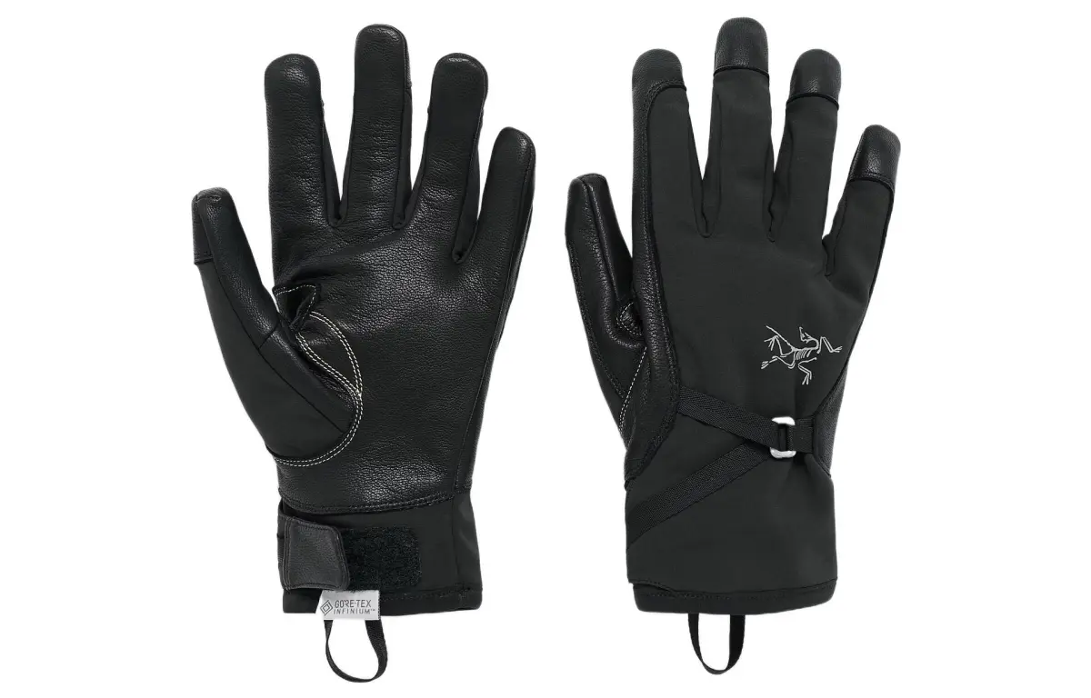 Arc'teryx Leather Sports Gloves Unisex Black