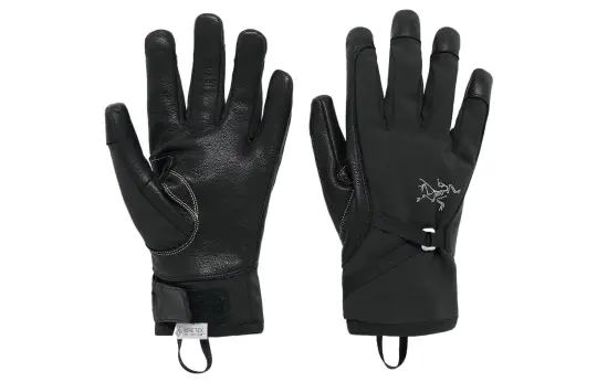 Arc'teryx Leather Sports Gloves Unisex Black