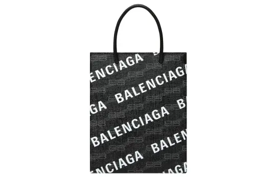 Balenciaga Artificial Leather Shoulder Bag, Crossbody Bag, Handbag Large Women's Black & Gray