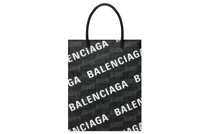 Balenciaga Artificial Leather Shoulder Bag, Crossbody Bag, Handbag Large Women's Black & Gray