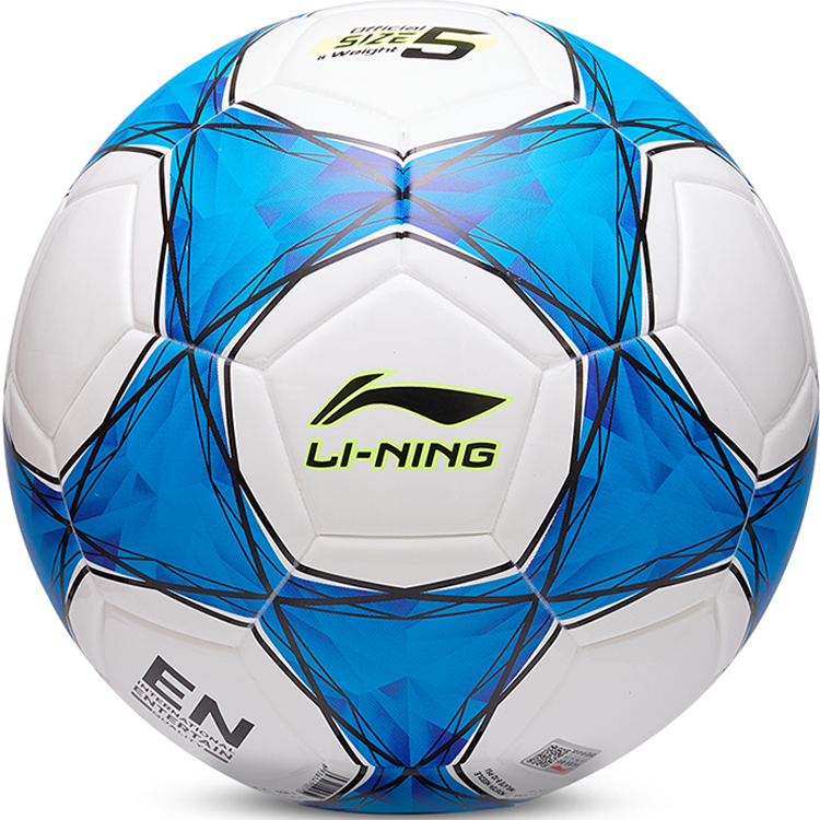 Li Ning Size 4 Ball Kids’ Soccer Kids’ White Blue