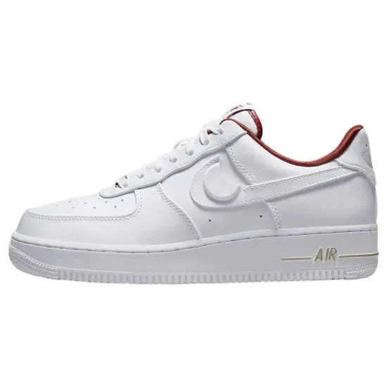 Nike Air Force 1 Low '07 SE Just Do It Summit White Team Red Women's