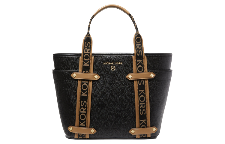 Женская сумка MICHAEL KORS Maeve (черно-белая)