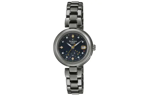 CASIO Women's SHEEN 25.6mm Black Watch