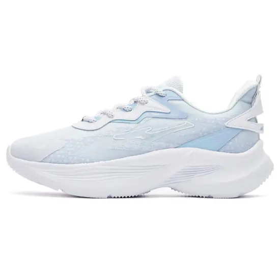 Erke Running Shoes Women's Low-Top Blue/White